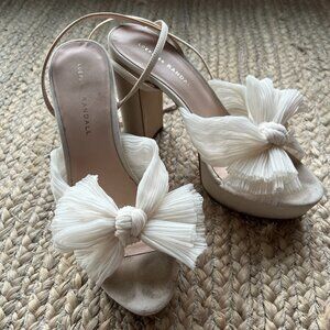 Loeffler Randall Natalia Pearl Platform Bow Heel